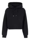 Jacquemus The Gros Grain Drawstring-hood Sweatshirt In Black