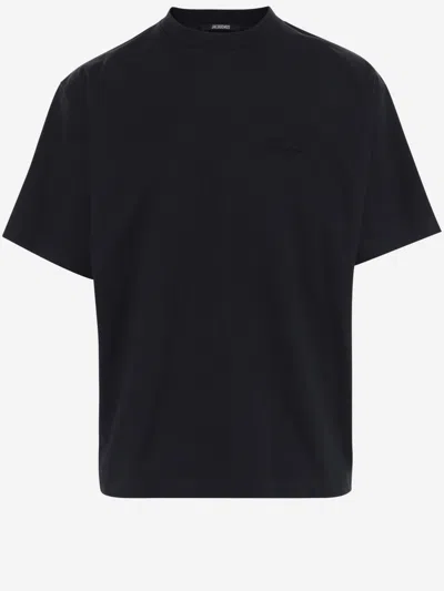 Jacquemus Black Logo T-shirt