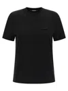 Jacquemus Womens Black Le T-shirt Grosgrain-logo Cotton-jersey T-shirt In Black