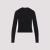 Jacquemus The Gros Grain Long-sleeved T-shirt In Black