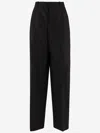 Jacquemus The Melao Draped Pants In Black