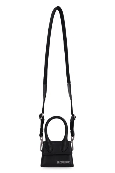 Jacquemus Black Mini Leather Handbag For Women