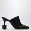 Jacquemus Mule With Geometric Heel In Black