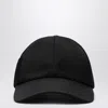 Jacquemus Ovalie Baseball Cap In Black
