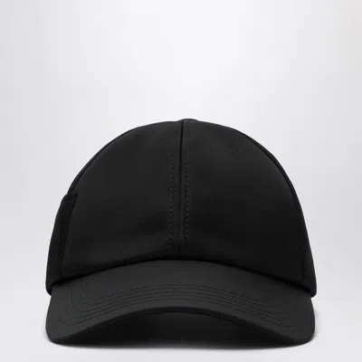 JACQUEMUS JACQUEMUS  BLACK OVALIE BASEBALL CAP