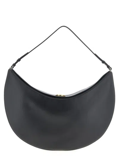 JACQUEMUS BLACK OVALO SHOULDER BAG