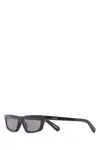 Jacquemus Les Lunettes Trapezi In Black