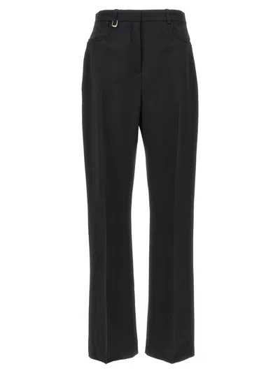 JACQUEMUS BLACK SAUGE WOOL PANTS