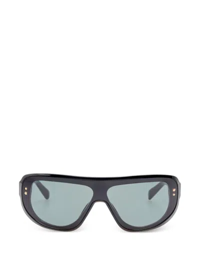 Jacquemus Black Shield Sunglasses