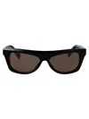 Jacquemus Pina Sunglasses In Black
