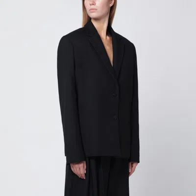 Jacquemus Black Single-breasted Wool Jacket