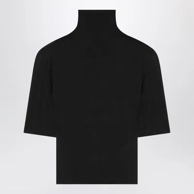 Jacquemus Black Spaghetti Strap T-shirt In Multi