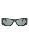 Jacquemus Square-frame Sunglasses In Black