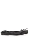 Jacquemus Black Square-toe Shoes With Gathered Upper In Black