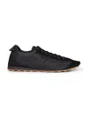 Jacquemus Le Tennis Sneakers In Hydro-treated Suede And Nylon Shoes In Black