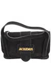Jacquemus Black Suede Le Sac Minho Mini Bag (authentic Pre-loved) In Black