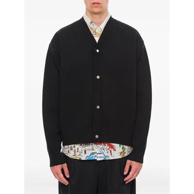 JACQUEMUS JACQUEMUS BLACK SWEATERS & KNITWEAR - CARDIGANS MEN