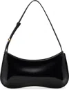 Jacquemus Versatile Shoulder Bag Adjustable Strap Smooth Finish In Black
