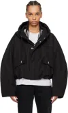 Jacquemus La Parka Courte Caraco Jacket In 990 Black