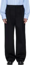 Jacquemus The Citta Wide-leg Trousers In Black