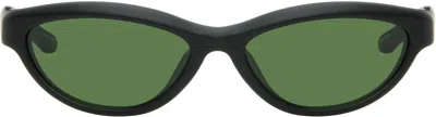 Jacquemus Black 'the Curvo' Sunglasses