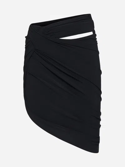 Jacquemus Women La Mini Jupe Skirt In Black