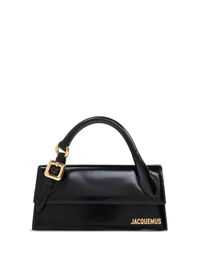 JACQUEMUS BLACK 'THE ELONGATED CHIQUITO' TOTE BAG JACQUEMUS