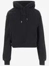 Jacquemus The Gros Grain Drawstring-hood Sweatshirt In Black