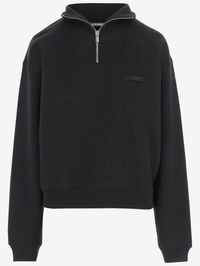 Jacquemus Black The Gros Grain Sweatshirt