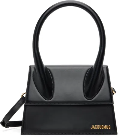 Jacquemus Black 'the Large Chiquito' Bag