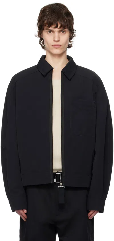 JACQUEMUS BLACK 'THE LINU' JACKET