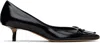 Jacquemus Pointed Toe Pumps Bow Detail In Black
