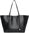Jacquemus The Marino Leather Tote Bag In Black