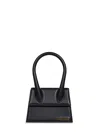 Jacquemus Women Black The Medium Chiquito Handbag With Strap In Black