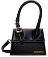 Jacquemus Black 'the Medium Chiquito With Buckle' Bag In Black
