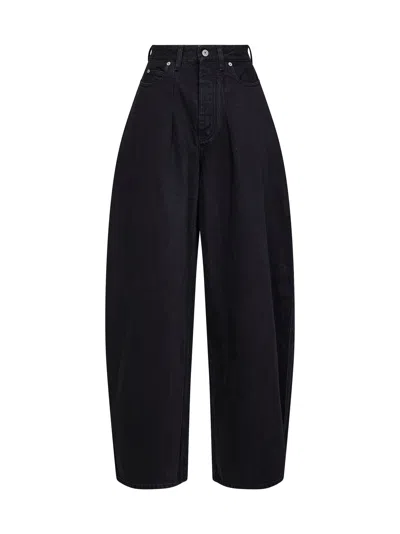 Jacquemus Black The Ovalo De-nîmes Denim Jeans