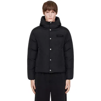 Jacquemus La Doudoune Down Jacket In Black
