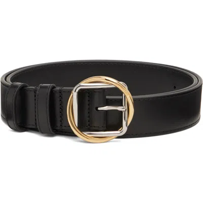 Jacquemus Black 'the Salon' Belt In 990 Black