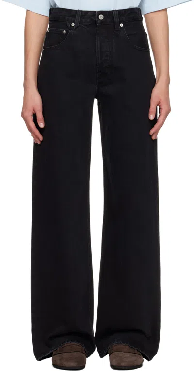 Jacquemus Black 'the Wide De-nîmes' Jeans