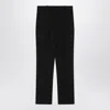 Jacquemus Black Trousers In Cotton Blend In Black