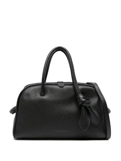 JACQUEMUS BLACK TURISMO SMALL DUFFLE BAG