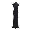 Jacquemus Women Black Long Alba Dress In Black