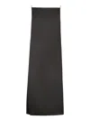 Jacquemus La Robe Spoglio Midi Dress In Black