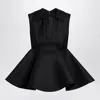 Jacquemus Black Wool And Silk Spalla Top