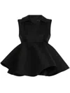 Jacquemus Le Haut Spalla Top In Black
