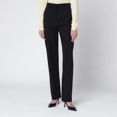 Jacquemus Black Wool Trousers
