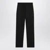 Jacquemus Black Wool Trousers In Black