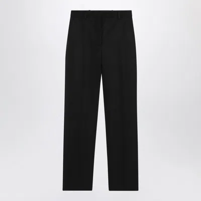 Jacquemus Black Wool Trousers