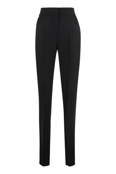 Jacquemus Black Wool Trousers For Women