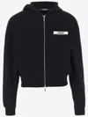 Jacquemus The Gros Grain Zip-up Hooded Sweatshirt